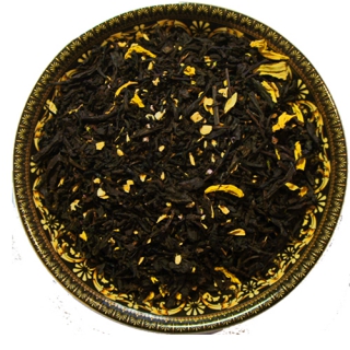 Чай Черный с имбирем, 500 г, крупнолистовой ароматизированный чай