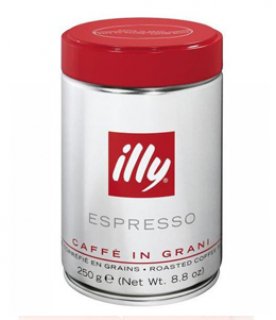 Illy Caffe Espresso (Илли Кафе Эспрессо), кофе в зернах (250г)
