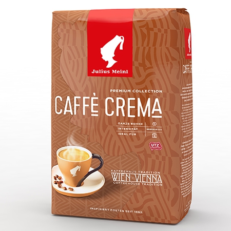 Кофе в зернах Julius Meinl Caffe Crema (Юлиус Майнл Каффе Крема Премиум ...
