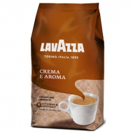 Lavazza Crema e Aroma (Лавацца Крема е Арома), кофе в зернах (1кг), вакуумная упаковка