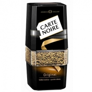 Кофе растворимый сублимированный Carte Noire Original (Карт Нуар Ориджинал), 95 гр. стеклянная банка