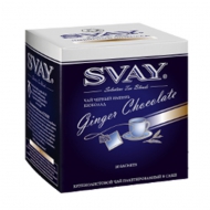 Чай Svay Ginger Сhocolate (Имбирный шоколад) Черный в саше (20саше по 2гр.)