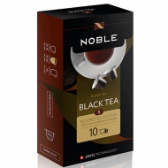 Капсулы Noble Black Tea (Черный чай), упаковка 10 капсул по 3 гр, для кофемашин Nespresso