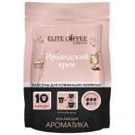 Кофе в капсулах Elite Coffee Collection Ирландский крем упаковка 10 капсул, для кофемашин Nespresso