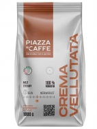 Кофе в зернах Piazza Del Caffe Crema Vellutata (Пьяцца Дель Кафе Крема Велютата) 1 кг, пакет с клапаном